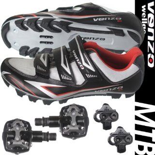 Bicycle Cycling Shimano SPD Shoes + Pedals & Cleats