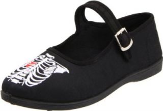 Demonia by Pleaser Womens Sassie 11 Mary Jane Flat Shoes