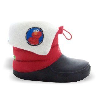 ELMO Toddler Red Cold Weather Pull On Snow Boots   Size 9 Shoes
