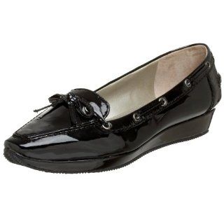 Via Spiga Womens Wallis Flat,Black,6 M US Shoes