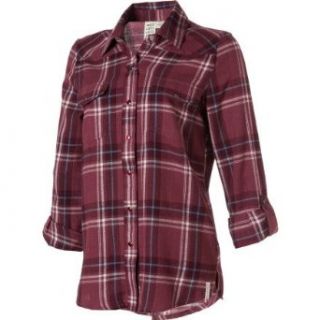 Billabong Sandoval Flannel Peacoat L Clothing