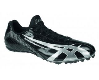  ASICS HYPERSPRINT Sprint Running Spikes   15   Black Shoes