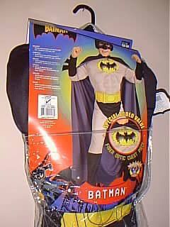 Batman Muscle Chest Childs Halloween Costume with Fiber
