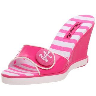  Betseyville Womens Brinda Wedge,Pink,5.5 M US Betseyville Shoes