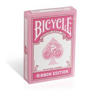Bicycle Pink Ribbon Edition Playing Cards   1 Deck Sports
