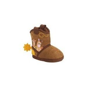  Disney Toy Story Woody Bootie Slippers Toddler Small 5 6 Shoes