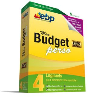 EBP Mon Budget Perso GOLD 2012   Achat / Vente LOGICIEL BUREAUTIQUE