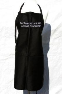 Black Embroidered Apron Do Vegetarians Eat Animal