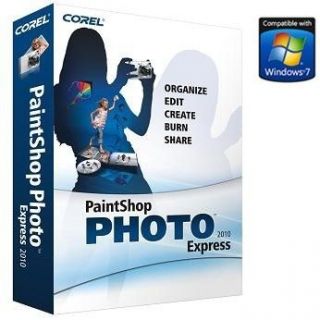 Corel PaintShop Photo Express 2010   Achat / Vente CREATION NUMERIQUE