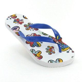 Romero Britto Flip Flops By Dupe   Butterfly   USA Shoes