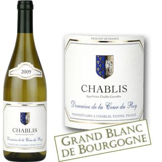 AOC Chablis   Millésime 2009   Vin blanc   Vendu à lunité   75cl