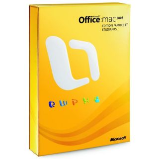 Microsoft Office Mac 2008 home and student édition   Achat / Vente