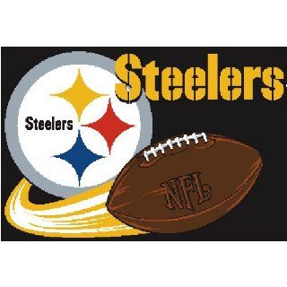 Pittsburgh Steelers Rug   Team Tufted