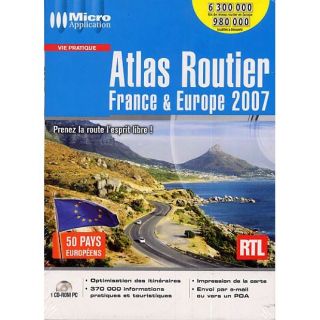 Atlas routier france et europe (edition 2007)   Achat / Vente livre