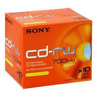 CD RW 700 Mo High Speed (pack de 10)   Achat / Vente CD   DVD   BLU