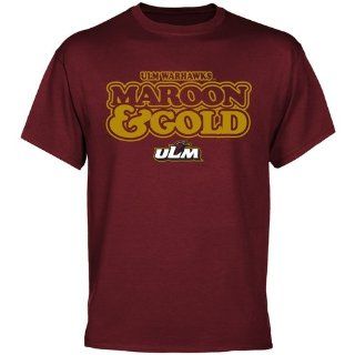 NCAA ULM Warhawks Our Colors T Shirt   Maroon Sports