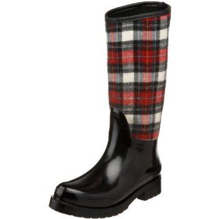 Cougar Womens Revere Waterproof Riding Boot, Black/Red, 6 M US Shoes