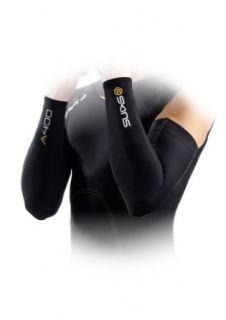SKINS Unisex Adult A400 Compression Sleeves , Black/Yellow