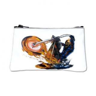 Artsmith, Inc. Coin Purse (2 Sided) Flaming Skeleton Skull