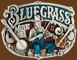 Bluegrass Belt Buckle Clothing