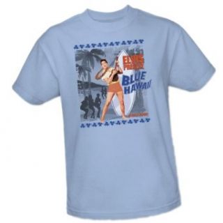 Blue Hawaii Poster    Elvis Presley Adult T Shirt