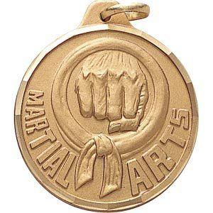 Martial Arts Medals   1 1/4