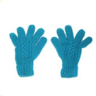 Alpaca Wool Knit Gloves   WomenS Size Clothing