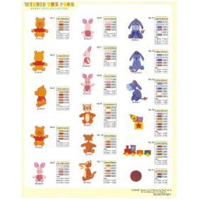BROTHER carte D13 Winnie the Pooh Honey Toys   Compatible pour Brother