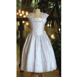 Angels Garment White Dress Size 18 Girl Communion Taffeta