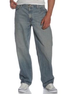 Levis Mens Silver Tab Baggy Jean, Vintage Worn, 40x34