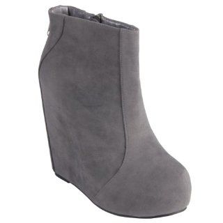  Hailey Jeans Co Womens Topstitched Round Toe Booties Shoes