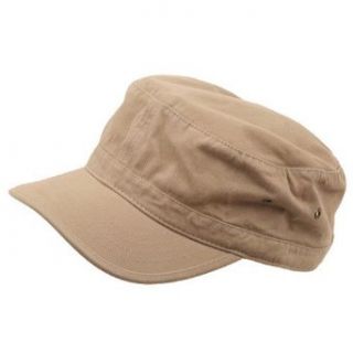 Washed Military Hat Khaki W32S37C Clothing