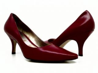 and David Reginah Leather Womens Pumps (10, Dark Pink Kidskin) Shoes