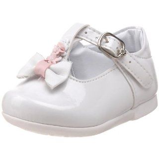 Strap Flat (Infant/Toddler),Blanco (304),16 EU (0 M US Infant) Shoes