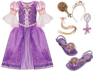 Dress, Light Up Shoes and Hair Extension Beauty Set Toys & Games