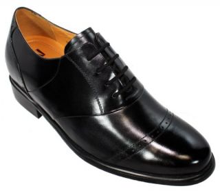 Taller   Height Increasing Elevator Shoes (Black Dress Shoes) Shoes