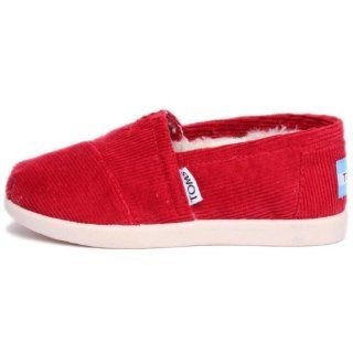 Toms   Youth Red Cord Classics Slipon Shoes