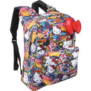 Hello Kitty SANBK0055 Backpack,Red/White/Blue/Yellow/Black