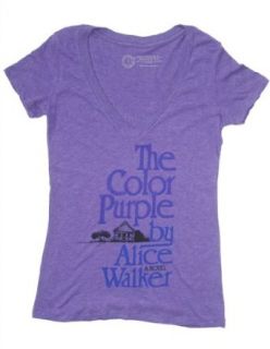 The Color Purple Womens V  Neck T shirt by Out Of Print