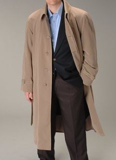 Affazy Tan Raincoat Clothing