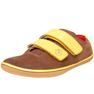 Root Velcro Strap Shoe,Dark Brown/Yellow,40 EU / 7 D(M) US Shoes