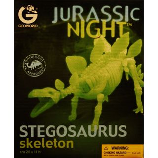 Jurassic Night Glow in the dark Stegosaurus Skeleton Today $15.49