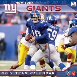 New York Giants 2012 Calendar (Calendar)