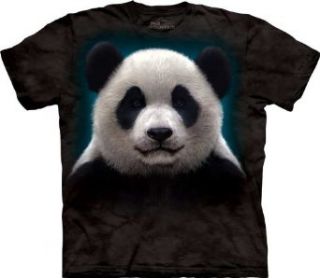 The Mountain Panda Head Mens T shirt Tee Clothing