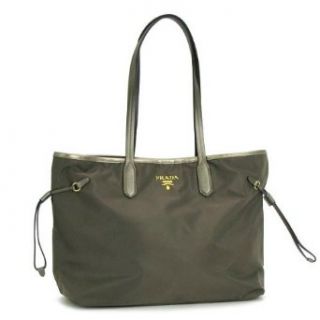 Prada Brown Tessuto Tote Bag Purse BR4001 Clothing