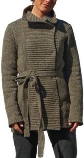 Carve Womens Tahoe Long Sweater (Burnt Olive, Small