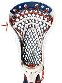 Stick Doctor Lacrosse Mesh Stringing Kit   USA (Navy/Red