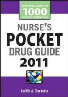 Nurse`s Pocket Drug Guide 2011 (Paperback)