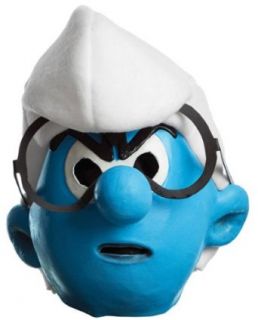 Smurfs Movie Brainy Mask,One Size Clothing