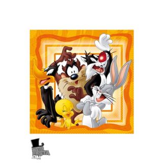 20 Serviettes   Looney Tunes   Achat / Vente LINGE DE TABLE JETABLE 20